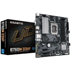 Gigabyte B760M D3HP Intel 1700 Socket Motherboard