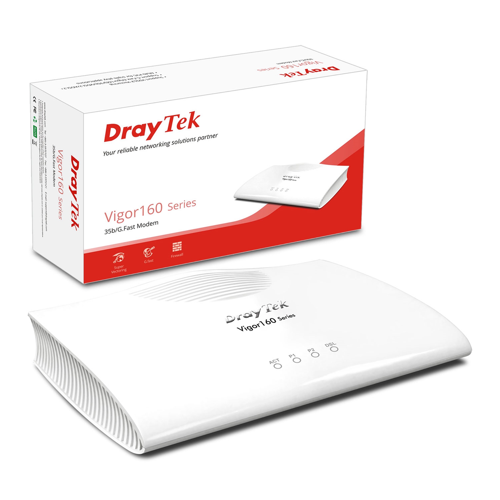DrayTek V166-K Vigor 166 G.FAST and VDSL2 Ethernet Modem/Bridge - My CMS DrayTek V166-K Vigor 166 G.FAST and VDSL2 Ethernet Modem/Bridge