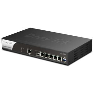 DrayTek V2962-K Vigor 2962 Wired 2.5GbE Dual-WAN Firewall Router and VPN Concentrator - My CMS DrayTek V2962-K Vigor 2962 Wired 2.5GbE Dual-WAN Firewall Router and VPN Concentrator