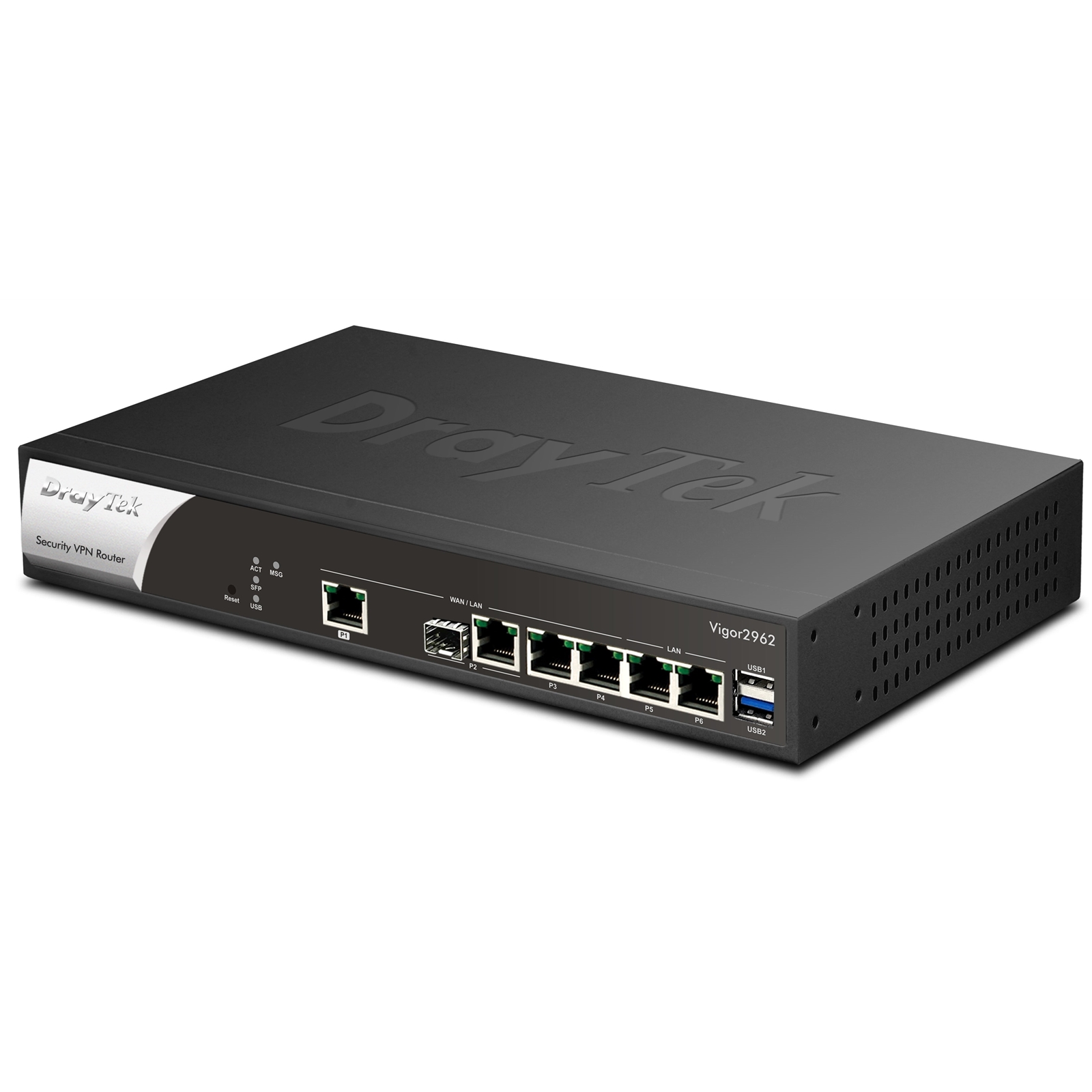 DrayTek V2962-K Vigor 2962 Wired 2.5GbE Dual-WAN Firewall Router and VPN Concentrator - My CMS DrayTek V2962-K Vigor 2962 Wired 2.5GbE Dual-WAN Firewall Router and VPN Concentrator