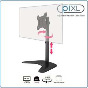 piXL Single Monitor Arm Desk Stand - My CMS piXL Single Monitor Arm Desk Stand