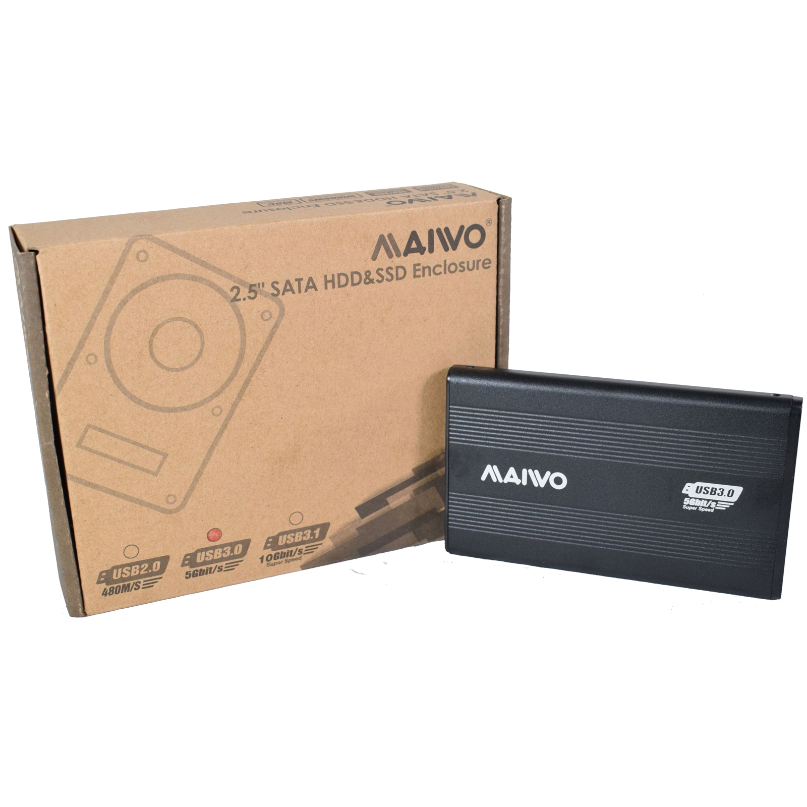 Maiwo 2.5 Inch External Hard Drive Enclosure - My CMS Maiwo 2.5 Inch External Hard Drive Enclosure