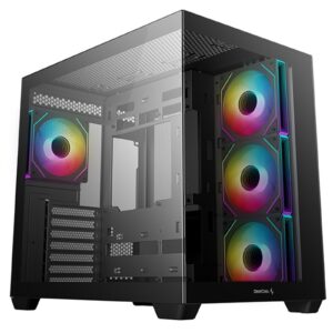 DeepCool CG530 4F Mid-Tower Case with Tempered Glass Panels - My CMS DeepCool CG530 4F Mid-Tower Case with Tempered Glass Panels