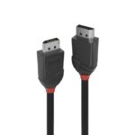 Lindy 36493 3m DisplayPort (M) 1.2 Black Line 4096x2160@60Hz Cable - Black