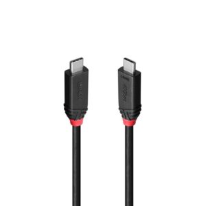 Lindy Black Line 37002 2m USB4 240W Cable