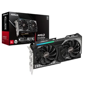 ASRock AMD Radeon RX 9060 XT Challenger OC 8GB GDDR6 Graphics Card