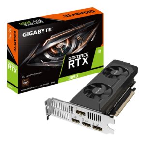 Gigabyte NVIDIA GeForce RTX 3050 OC Low Profile 6GB GDDR6 Graphics Card