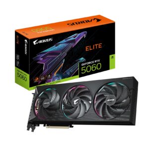 Gigabyte AORUS NVIDIA GeForce RTX 5060 ELITE GDDR7 Graphics Card