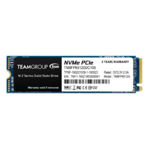 Team MP33 (TM8FP6512G0C101) 512GB NVMe SSD - My CMS Team MP33 (TM8FP6512G0C101) 512GB NVMe SSD