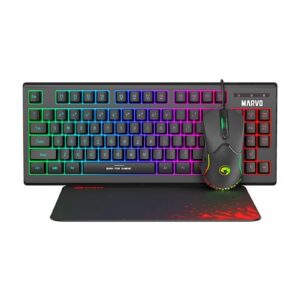 Marvo Scorpion CM310 Loot 30 3 in 1 RGB Wired Gaming UK Layout TKL Keyboard