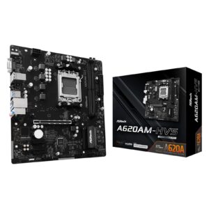 ASRock A620AM-HVS AMD AM5 Socket Motherboard
