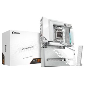 Gigabyte X870 AORUS STEALTH ICE AMD AM5 Socket Motherboard