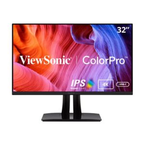 ViewSonic VP3256-4K 32inch Premium IPS 4K Ergonomic Monitor