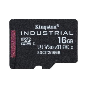 Kingston SDCIT2/16GB Industrial Micro SD Flash Memory Card