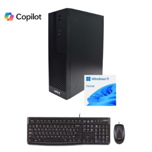 LOGIX 14th Gen Intel Core i3 Quad Core Small Form Factor SFF Home / Office PC with 8GB RAM