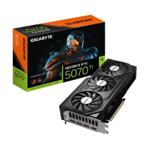 Gigabyte NVIDIA GeForce RTX 5070 Ti WINDFORCE OC V2 16GB GDDR7 Graphics Card