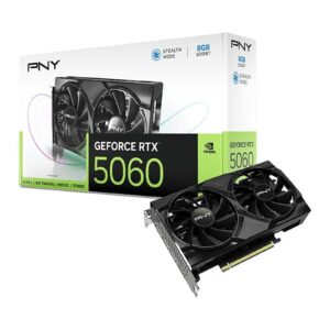 PNY NVIDIA GeForce RTX 5060 8GB GDDR7 Graphics Card