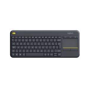 Logitech K400 Plus Wireless Touch TV Keyboard With Easy Media Control and Built-in Touchpad