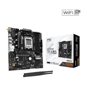 ASRock A620AM PRO-A WIFI AMD Socket AM5 Motherboard