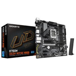 Gigabyte B760M DS3H WIFI6E GEN5 Intel 1700 Socket Motherboard