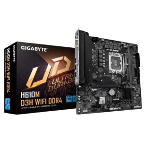 Gigabyte H610M D3H WIFI DDR4 Intel 1700 Socket Motherboard