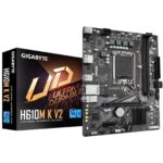 Gigabyte H610M K V2 DDR5 Anti-Sulfur Resistor Intel 1700 Socket Motherboard