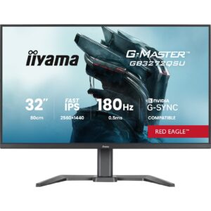 iiyama G-Master Red Eagle gaming monitor GB3272QSU-B1 32" Black