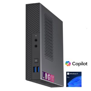 LOGIX 14th Gen Intel i5 10 Core 4.70GHz 1 Litre Mini Business / Security PC for Alarm & Door Entry Systems with 16GB RAM
