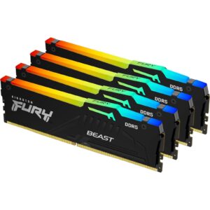 Kingston FURY Beast KF556C40BBAK4-128 128GB (4x 32GB) DIMM System Memory